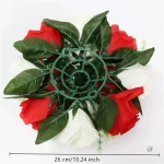 Demi boule de fleurs, accessoire décoratif de mariage