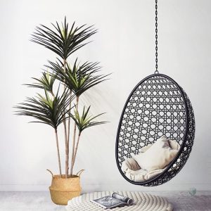 Dracaena Marginata artificiel en pot décoratif