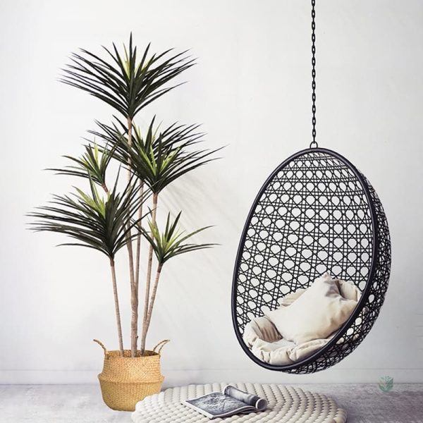 Dracaena Marginata artificiel en pot décoratif