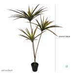 Plante artificielle Dracaena avec tiges élégantes