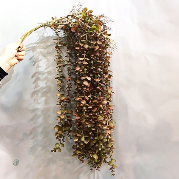Branche d'eucalyptus artificiel réaliste