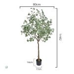 Eucalyptus artificiel Gunnii pour une ambiance naturelle