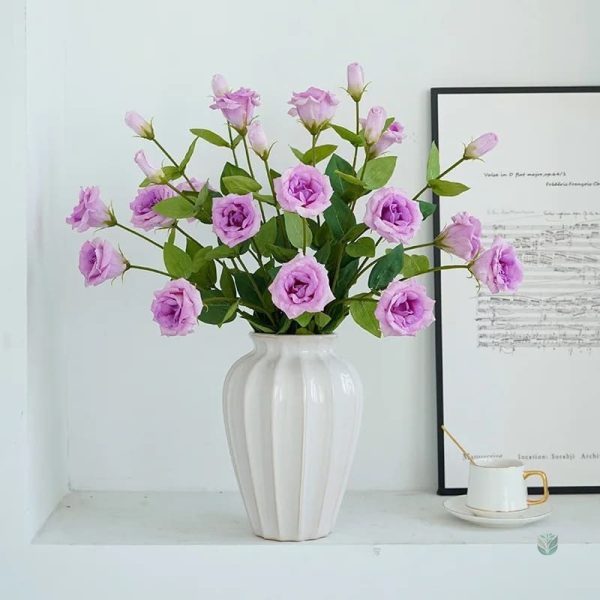 Fleurs Eustoma en bouquet pour les offres Cyber Monday