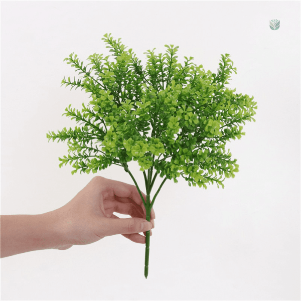 Décoration florale en plastique pour extérieur