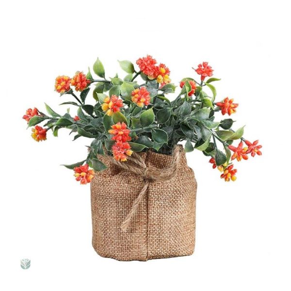 Fleur artificielle en pot pour embellir votre espace