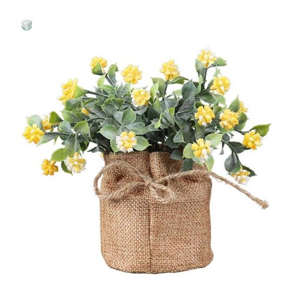 Fausse plante en pot, ajout coloré à votre intérieur