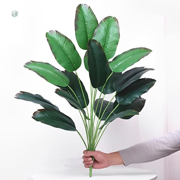Plante artificielle verte, grande taille pour embellir votre espace