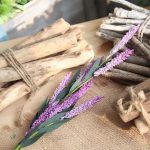 Accessoire de décoration en lavande imitant la vraie plante