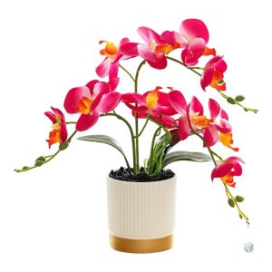 Orchidée artificielle réaliste pour un look naturel