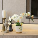 Fausse orchidée pour une ambiance zen et apaisante