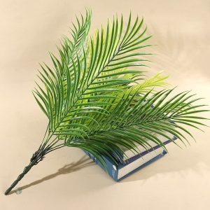 Plante verte artificielle de style tropical