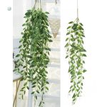 Fausse plante suspendue décorative en vert