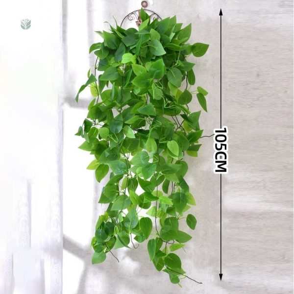 Fausse plante suspendue, ajout de verdure élégante