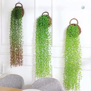 Fausse plante verte tombante décorative