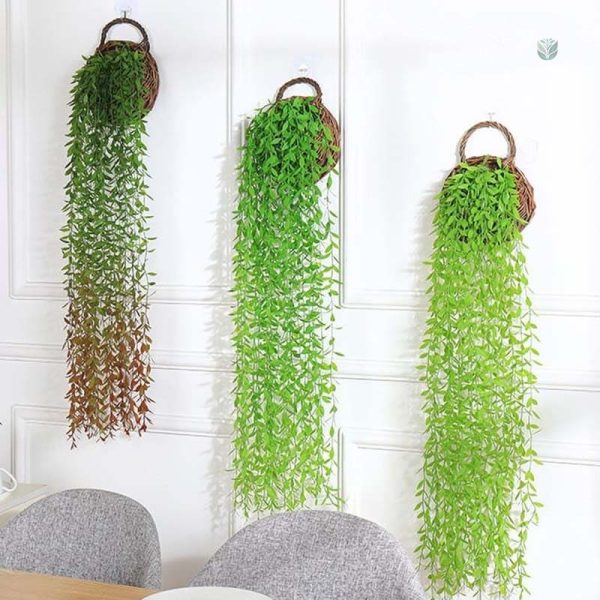Fausse plante verte tombante décorative