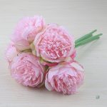 Fleurs artificielles en pivoine pour mariage ou réception