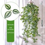 Élégantes fausses plantes retombantes pour embellir l'espace