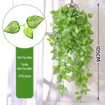 Plantes d'ornement artificielles à effet retombant
