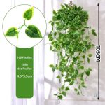 Plantes suspendues artificielles pour un intérieur stylé
