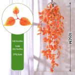 Fausses plantes retombantes en vert luxuriant