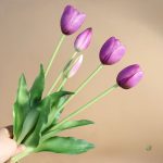 Bouquet de fausses Tulipes pour un look frais
