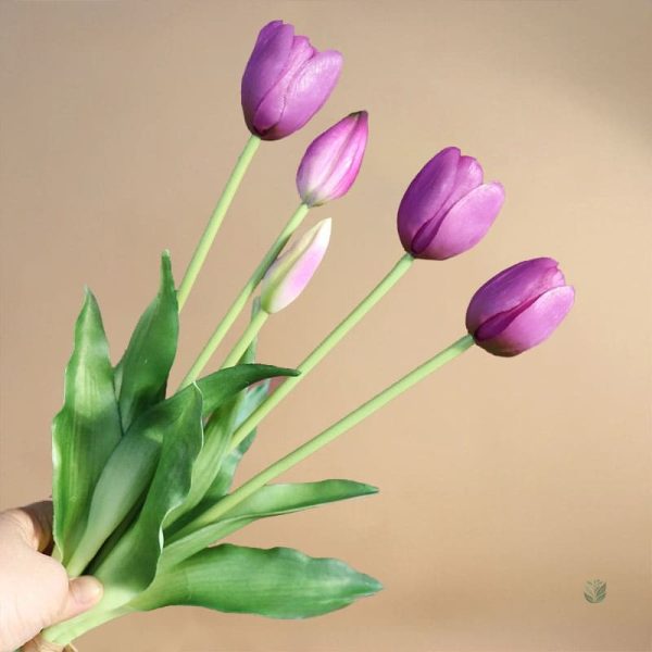 Bouquet de fausses Tulipes pour un look frais