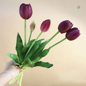 Arrangement floral de fausses Tulipes élégantes