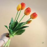 Fleurs artificielles : bouquet de Tulipes
