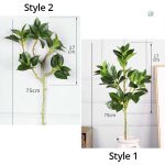 Camélia artificiel, élément décoratif stylé et durable