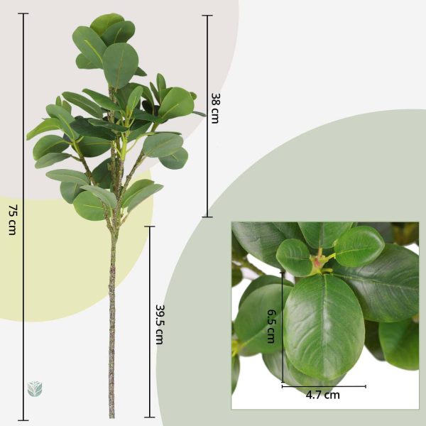Décoration avec faux ficus, style moderne et durable