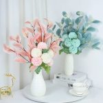 Faux Hortensia en fleurs artificielles