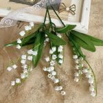 Muguet artificiel, accessoire de décoration printanier durable