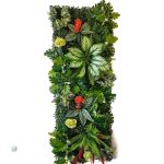 Faux Mur Végétal avec Finition Naturelle