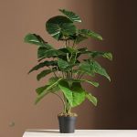 Faux Philodendron en plante verte artificielle décorative