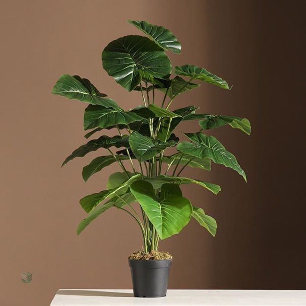 Faux Philodendron en plante verte artificielle décorative