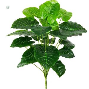 Plante verte artificielle Faux Philodendron, élégance naturelle