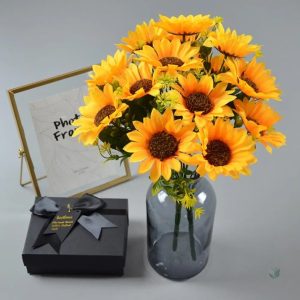 Faux Tournesol en fleurs artificielles pas cher
