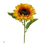 Fleur synthétique tournesol, sans entretien nécessaire