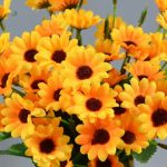 Tournesol en plastique, durable et résistant