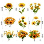 Fleur en faux tournesol, charme et élégance réunis