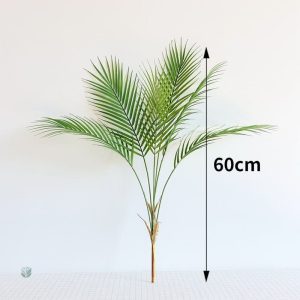 Plante artificielle en feuille de palmier