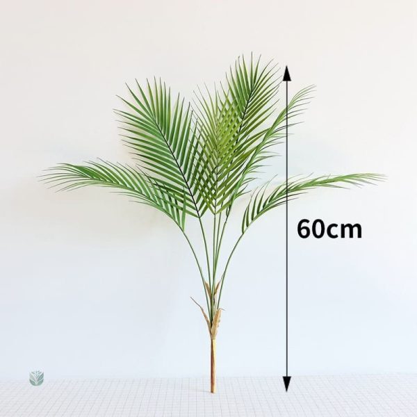Plante artificielle en feuille de palmier