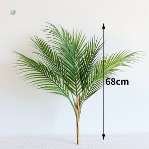 Plante tropicale artificielle en feuille