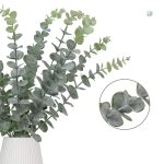 Feuille d'eucalyptus décorative, style moderne