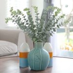 Branche d'eucalyptus artificielle pour bouquets