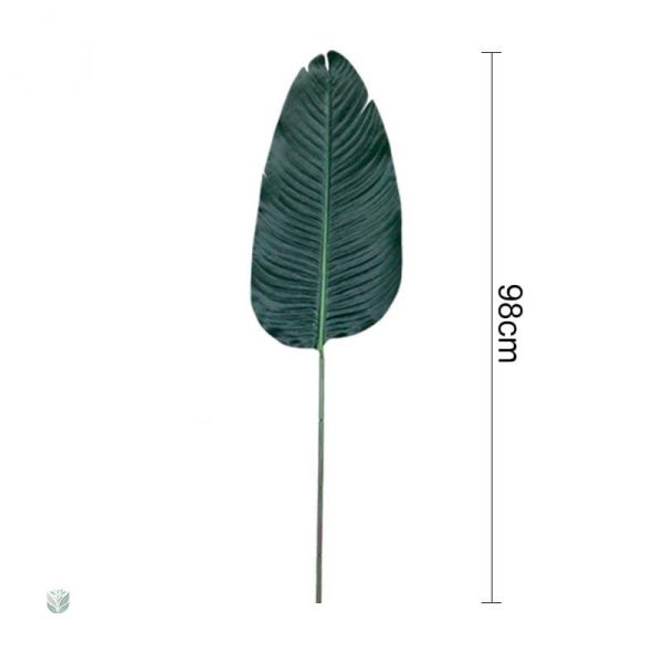 Accessoire déco : feuilles de bananier en plastique