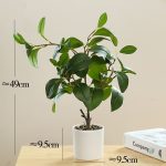 Ficus artificiel, ajout de verdure sans entretien nécessaire