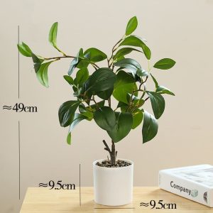 Ficus artificiel, ajout de verdure sans entretien nécessaire