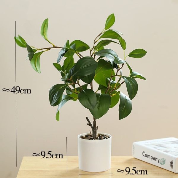 Ficus artificiel, ajout de verdure sans entretien nécessaire