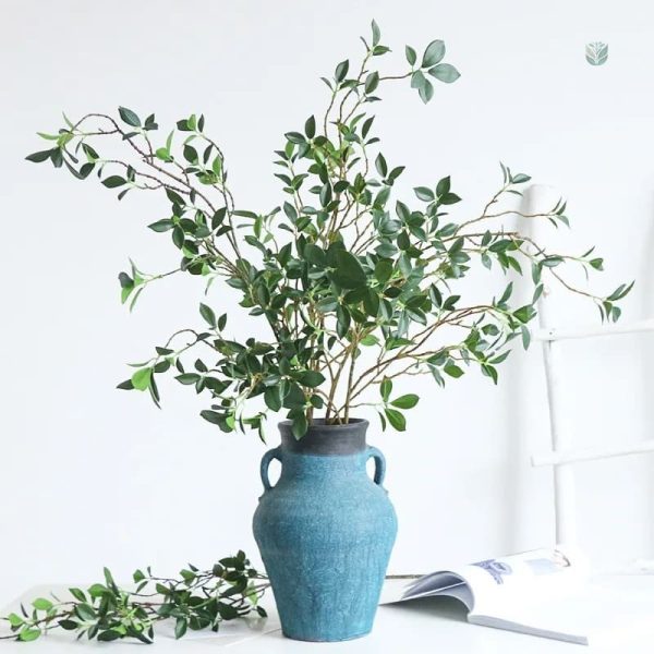 Branches de Ficus artificielles pour décoration intérieure